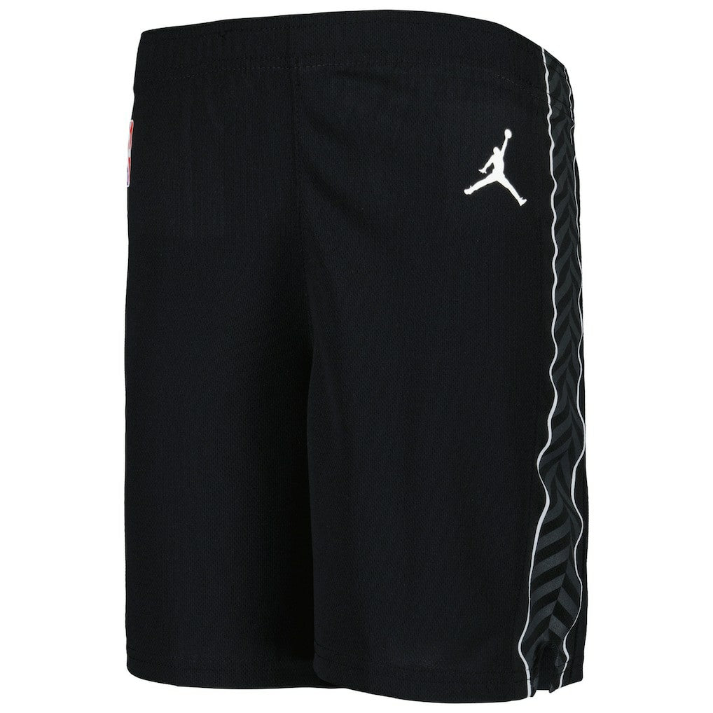 Brooklyn Nets Jordan Brand Preschool Statement Edition Team Replica Shorts Black