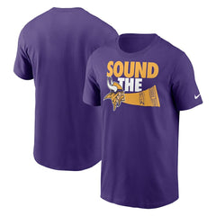 Minnesota Vikings Local Essential T-Shirt Purple