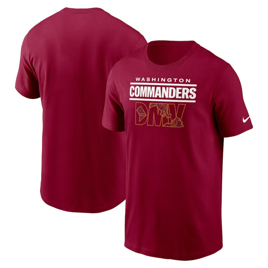Washington Commanders Local Essential T-Shirt Burgundy