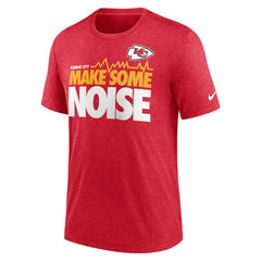 Kansas City Chiefs Local Tri-Blend T-Shirt Heathered Red