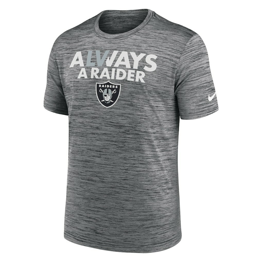 Las Vegas Raiders Local Velocity T-Shirt Anthracite