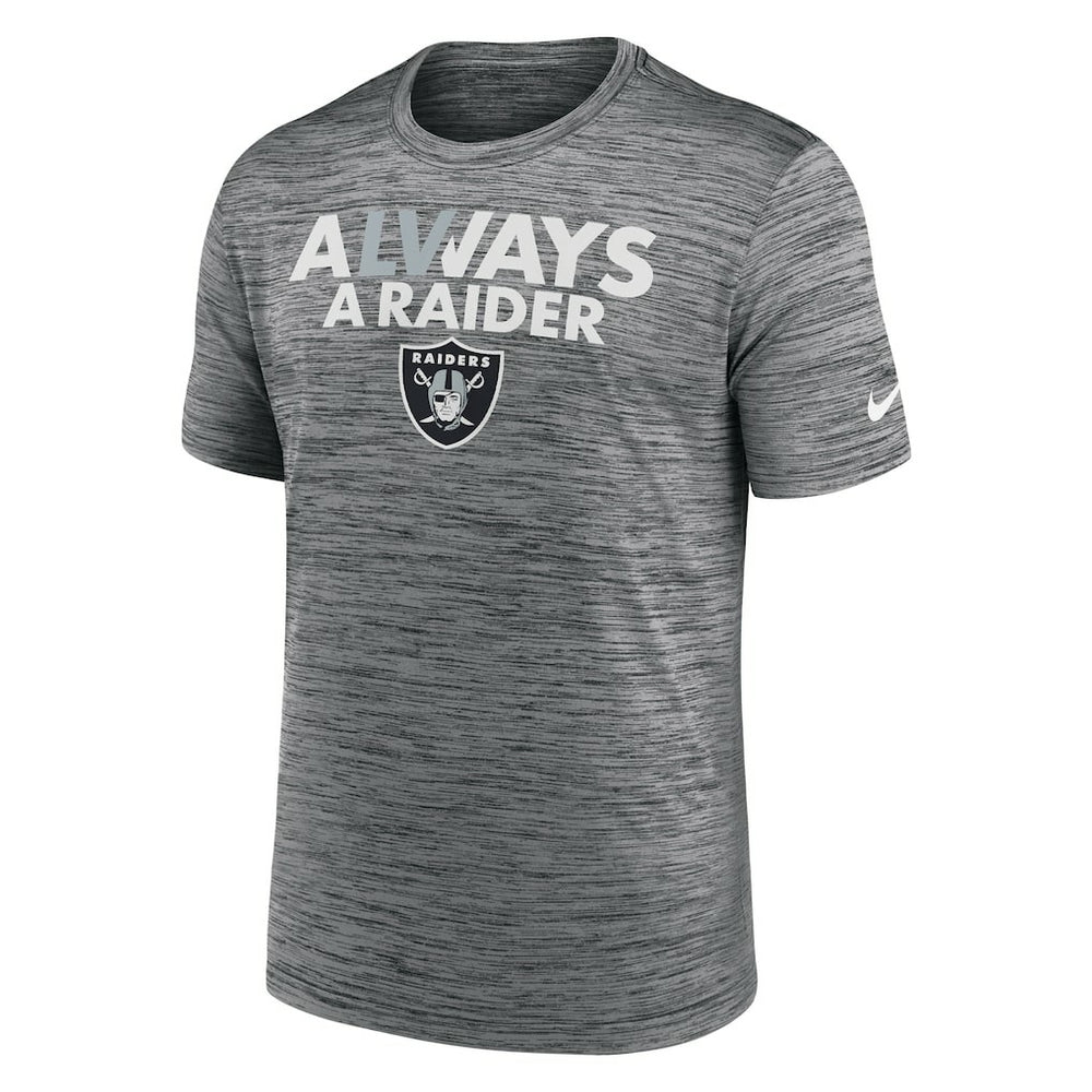 Las Vegas Raiders Local Velocity T-Shirt Anthracite