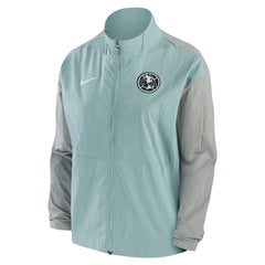 Club America Women's Team Anthem Raglan Performance Full-Zip Jacket Gray