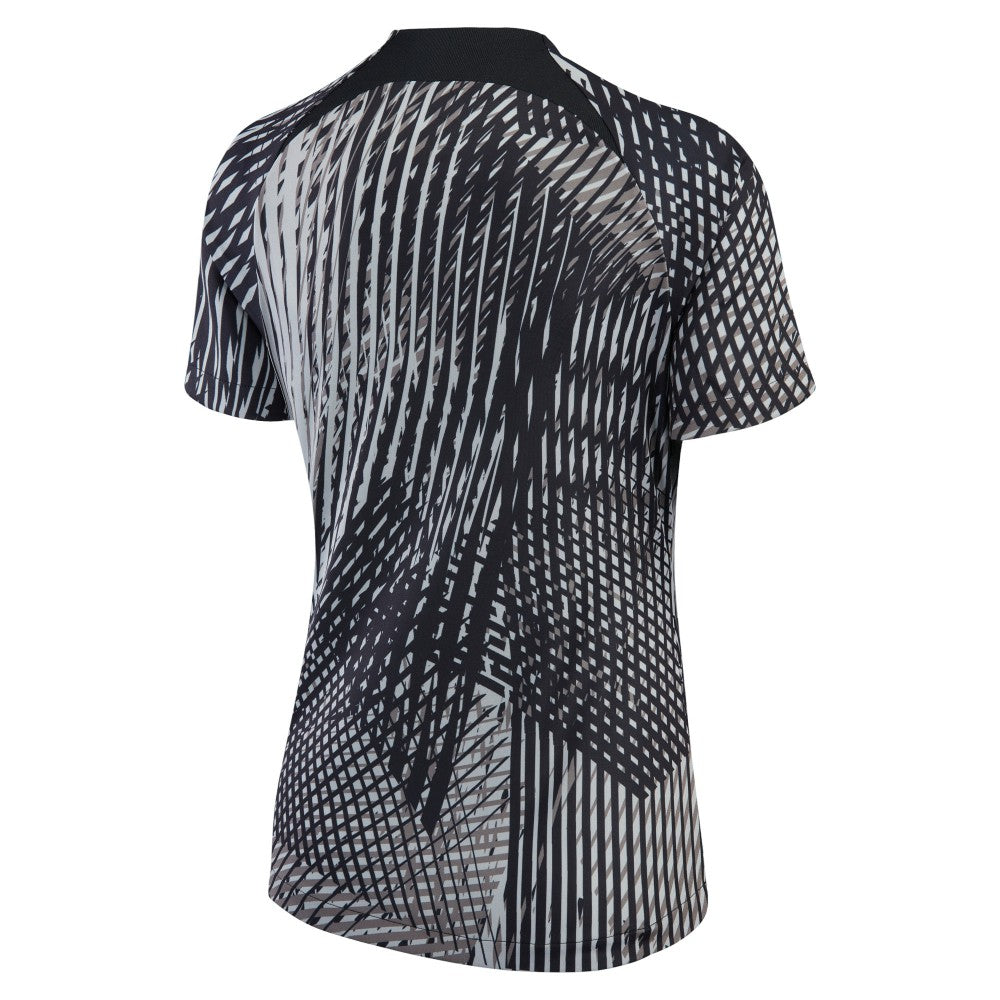 Club America Women's 2022/23 Pre-Match Raglan Performance Top Black