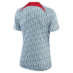 Liverpool Women's 2022/23 Pre-Match Raglan Performance Top Gray