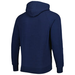 Dallas Cowboys Homage Retro Helmet Tri-Blend Raglan Pullover Hoodie Navy
