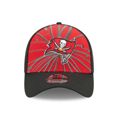 Tampa Bay Buccaneers New Era Shattered 39THIRTY Flex Hat Red/Black