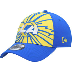 Los Angeles Rams New Era Shattered 39THIRTY Flex Hat Gold/Royal