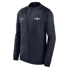 England National Team Academy Pro Anthem Raglan Performance Full-Zip Jacket Blue