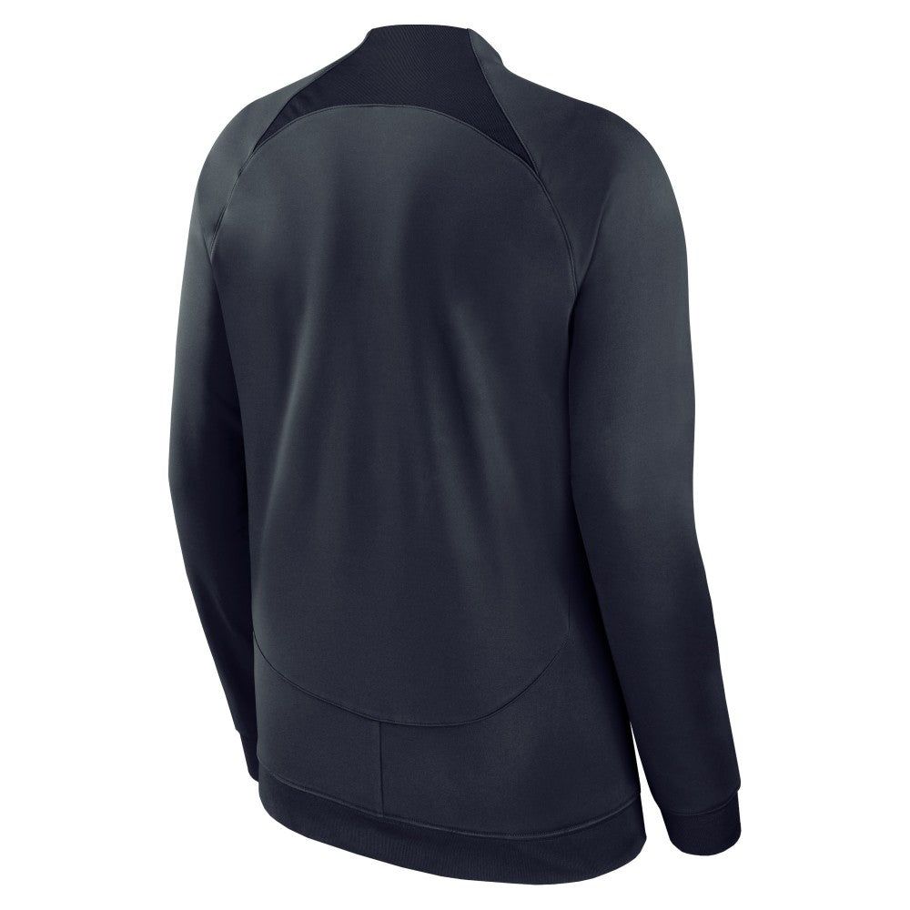 England National Team Academy Pro Anthem Raglan Performance Full-Zip Jacket Blue