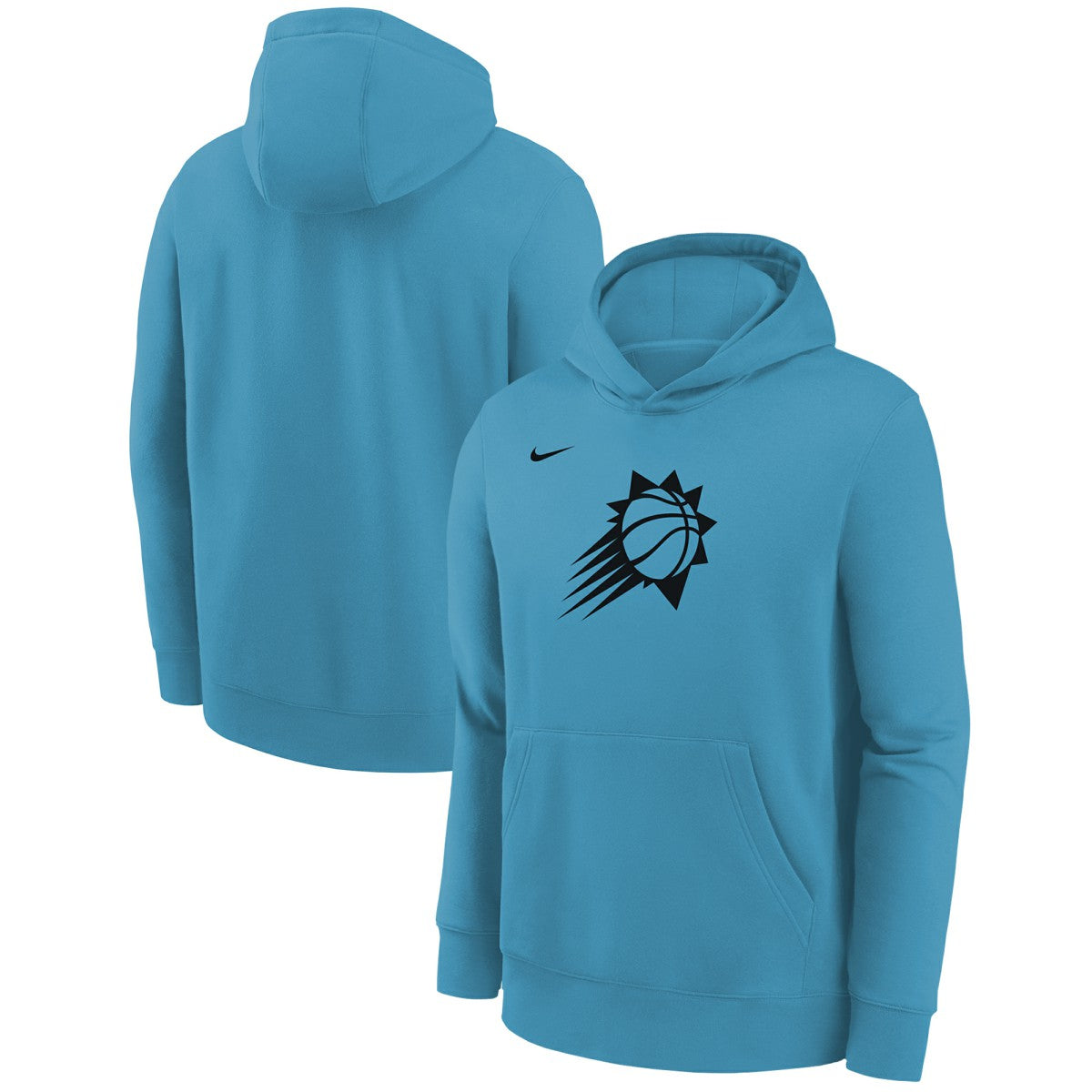 Phoenix Suns Youth 2022/23 City Edition Essential Pullover Hoodie Turquoise