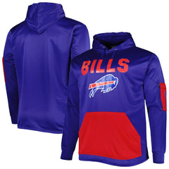 Buffalo Bills Big & Tall Pullover Hoodie Royal