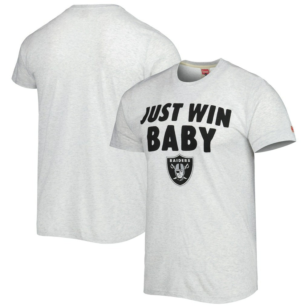 Las Vegas Raiders Homage Hyper Local Tri-Blend T-Shirt Ash