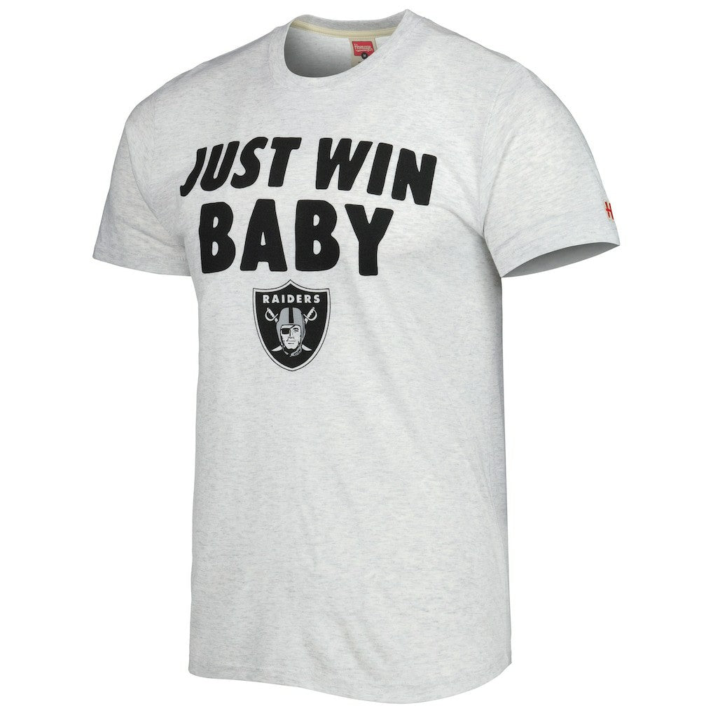 Las Vegas Raiders Homage Hyper Local Tri-Blend T-Shirt Ash