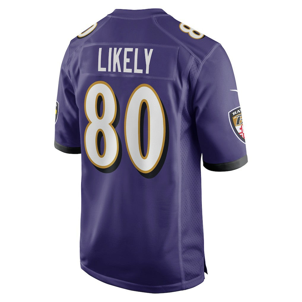 Isaiah Likely Baltimore Ravens Player Game Jersey Purple