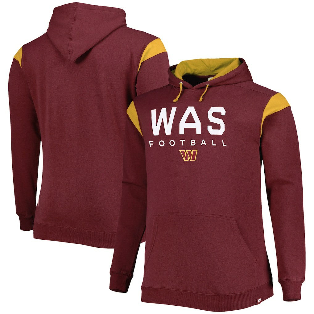 Washington Commanders Big & Tall Call the Shots Pullover Hoodie Burgundy