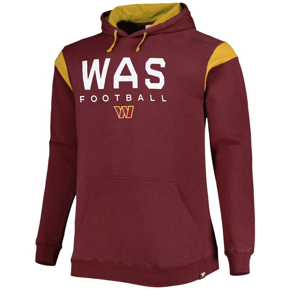 Washington Commanders Big & Tall Call the Shots Pullover Hoodie Burgundy