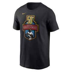 Roberto Clemente Pittsburgh Pirates Nike 50th Anniversary Commemorative T-Shirt - Black T-shirts