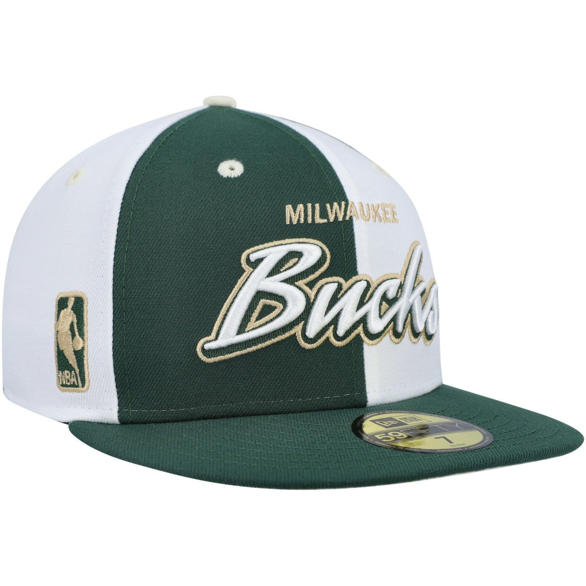Script Pinwheel 59FIFTY Fitted Hat Hunter Green/White