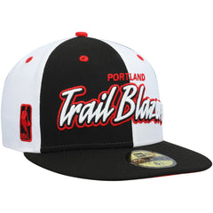 Script Pinwheel 59FIFTY Fitted Hat Black/White