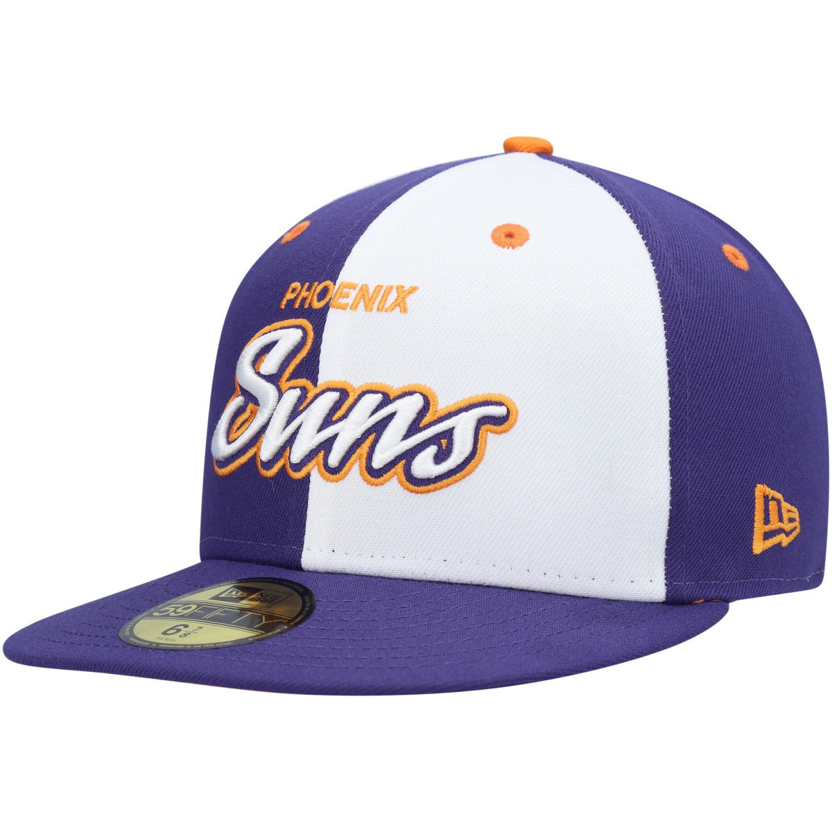 Script Pinwheel 59FIFTY Fitted Hat Purple/White