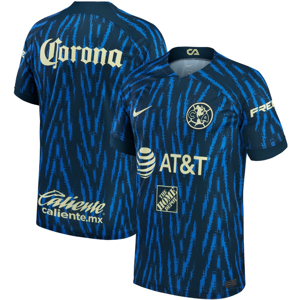 Club America 2022/23 Away Replica Jersey Blue shop