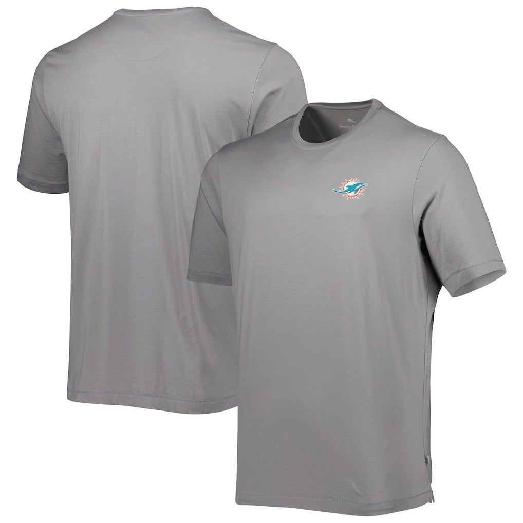 Miami Dolphins Bali Skyline T-Shirt Gray