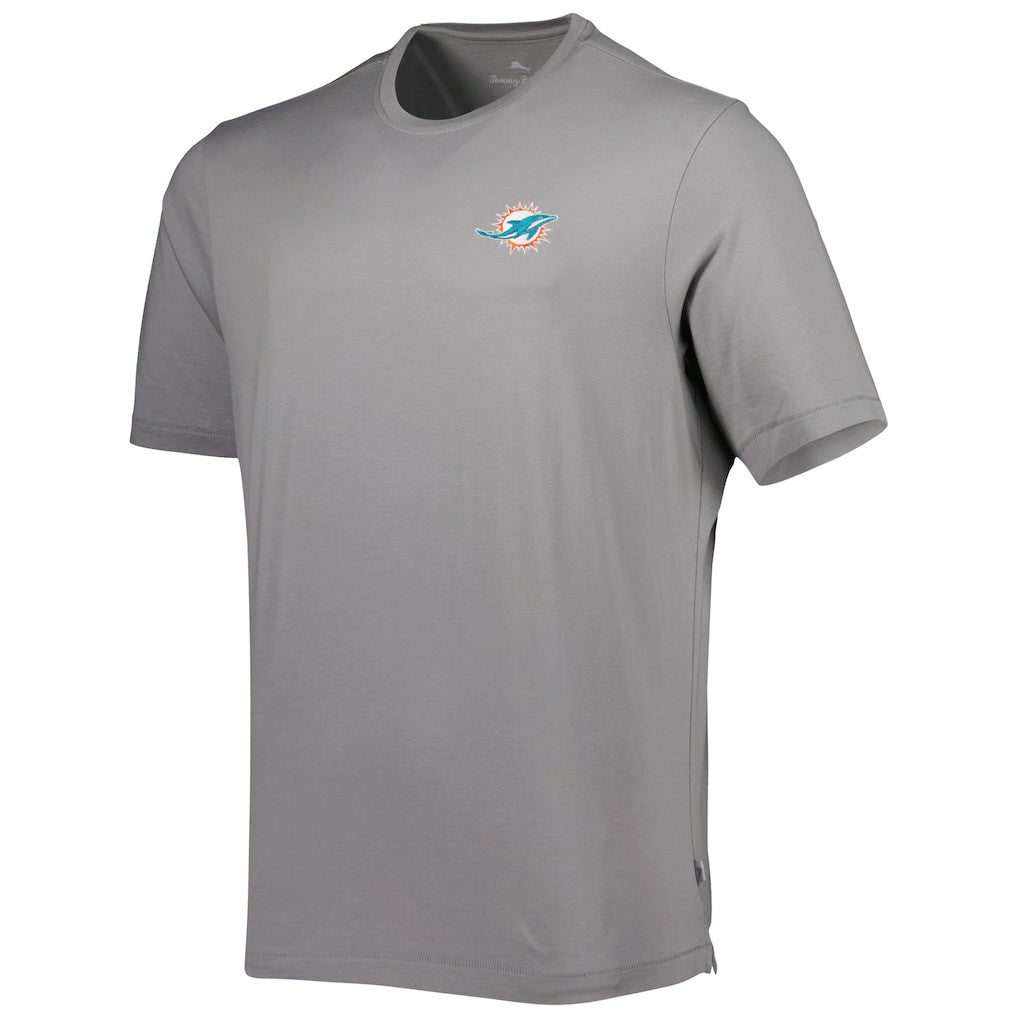 Miami Dolphins Bali Skyline T-Shirt Gray