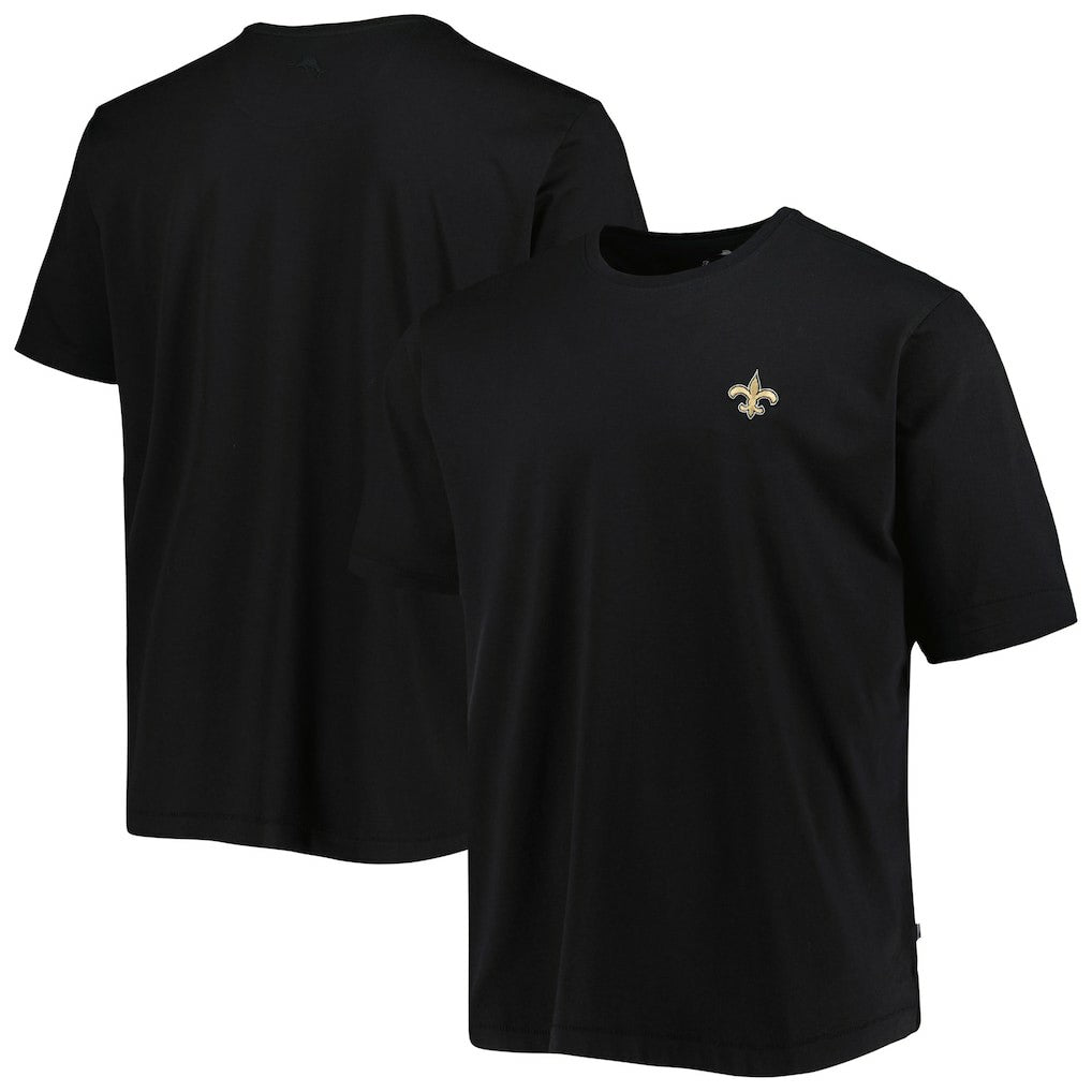 New Orleans Saints Bali Skyline T-Shirt Black