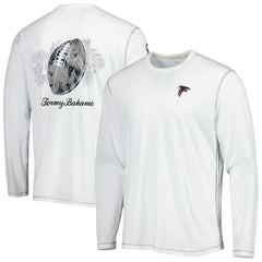 Atlanta Falcons Laces Out Billboard Long Sleeve T-Shirt White
