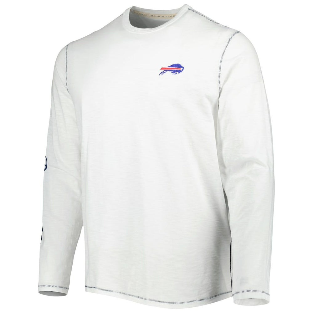 Buffalo Bills Laces Out Billboard Long Sleeve T-Shirt White