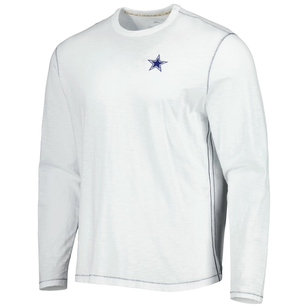 Dallas Cowboys Laces Out Billboard Long Sleeve T-Shirt White
