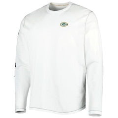 Green Bay Packers Laces Out Billboard Long Sleeve T-Shirt White