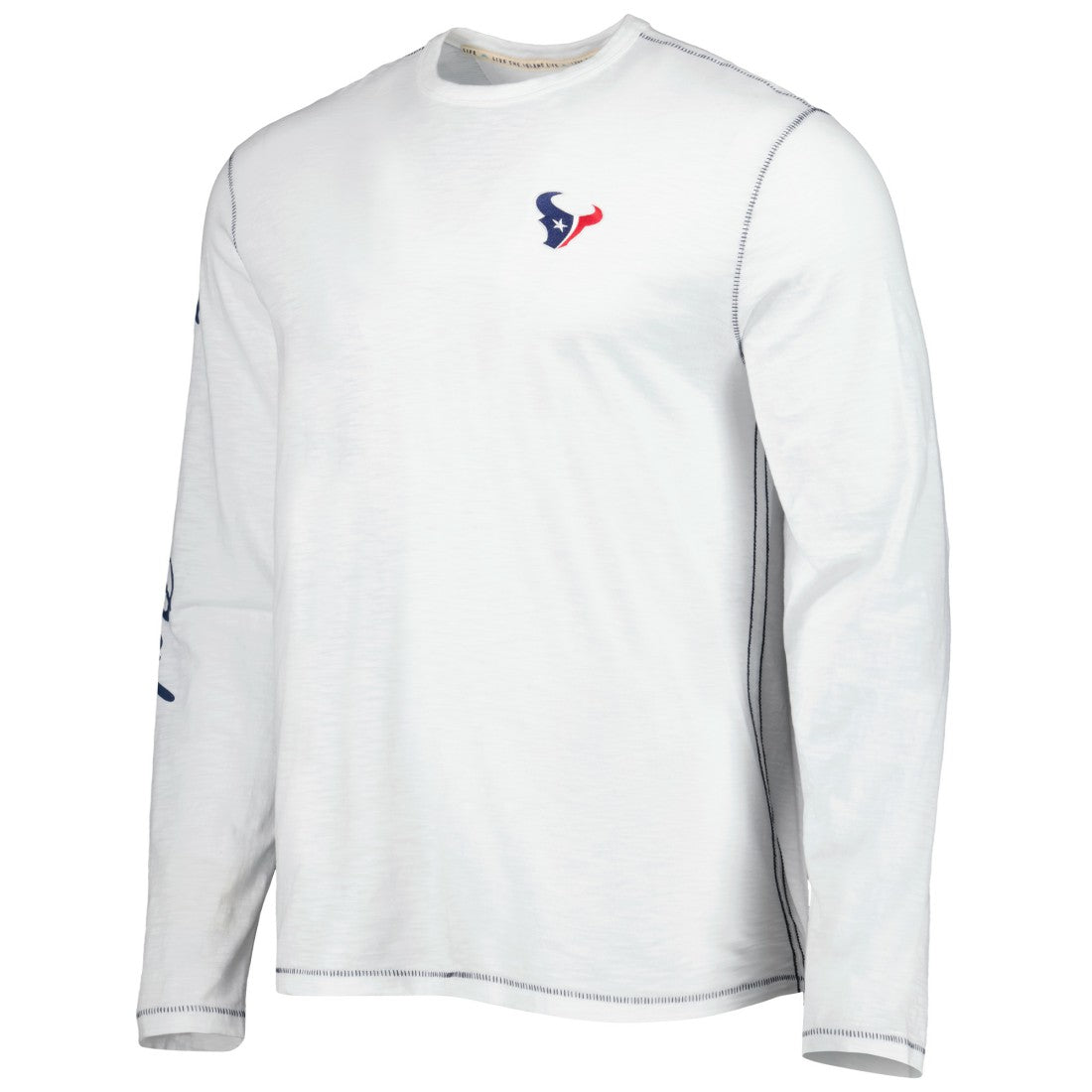 Houston Texans Laces Out Billboard Long Sleeve T-Shirt White