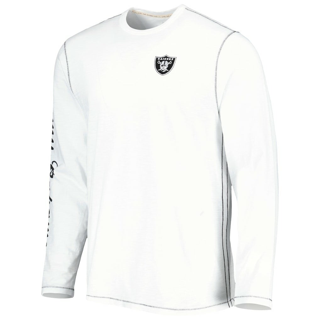Las Vegas Raiders Laces Out Billboard Long Sleeve T-Shirt White