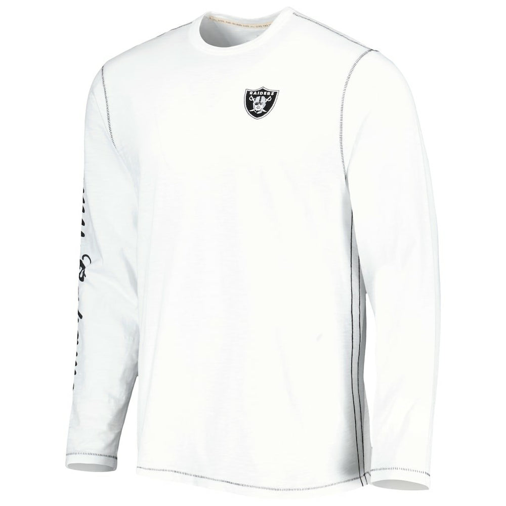 Las Vegas Raiders Laces Out Billboard Long Sleeve T-Shirt White