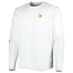 Minnesota Vikings Laces Out Billboard Long Sleeve T-Shirt White