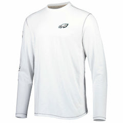 Philadelphia Eagles Laces Out Billboard Long Sleeve T-Shirt White