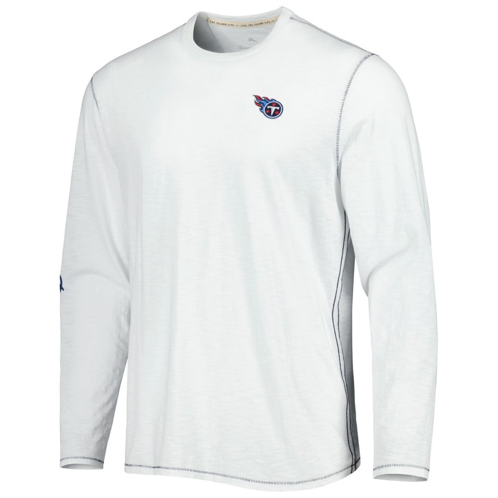 Tennessee Titans Laces Out Billboard Long Sleeve T-Shirt White