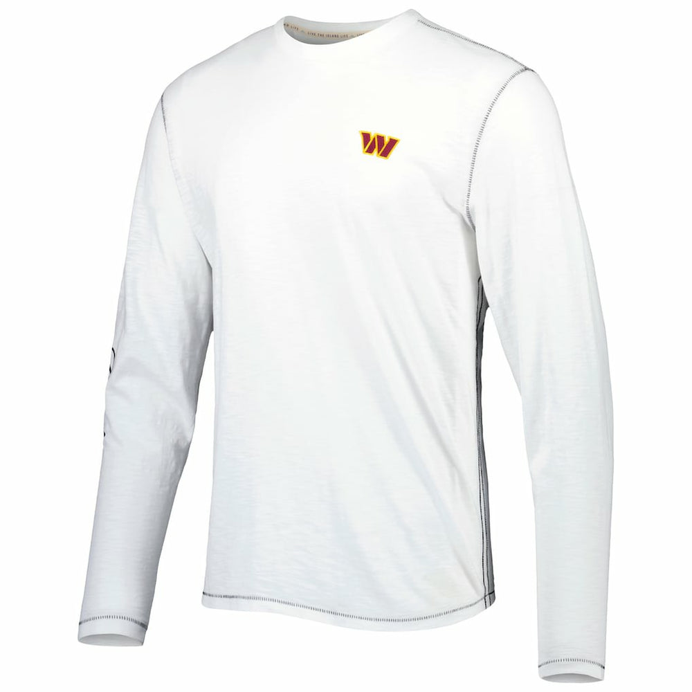 Washington Commanders Laces Out Billboard Long Sleeve T-Shirt White