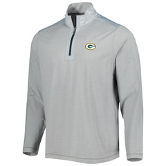 Green Bay Packers On Deck IslandZone Half-Zip Jacket Gray