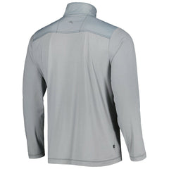 Las Vegas Raiders On Deck IslandZone Half-Zip Jacket Gray