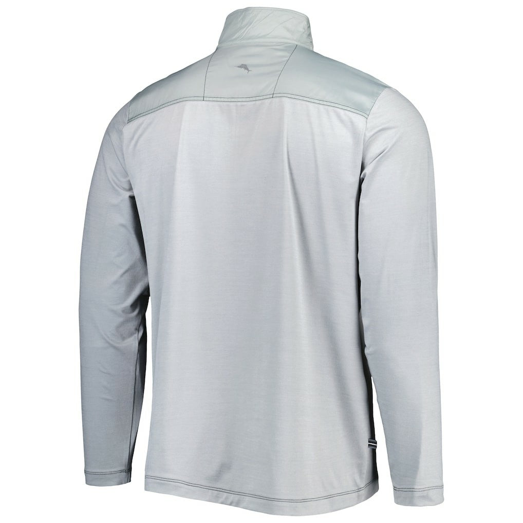 Washington Commanders On Deck IslandZone Half-Zip Jacket Gray