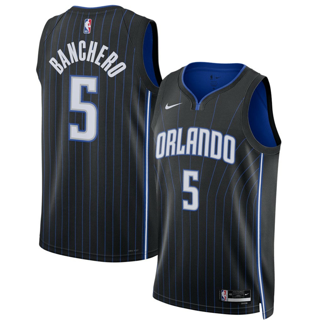 Paolo Banchero Orlando Magic Unisex 2022 NBA Draft First Round Pick Swingman Jersey Icon Edition Black