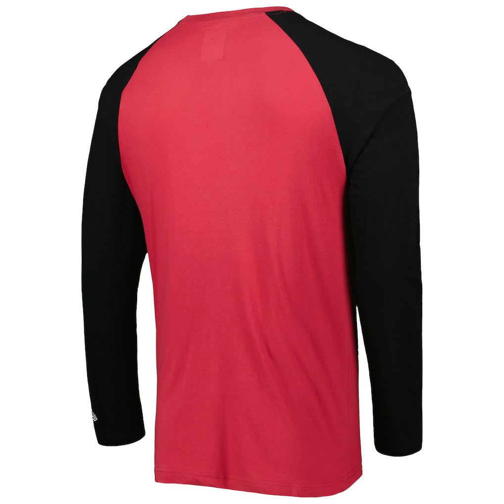 Arizona Cardinals New Era Current Raglan Long Sleeve T-Shirt Cardinal