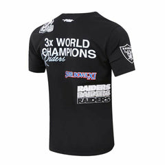 Las Vegas Raiders Pro Standard Championship T-Shirt Black