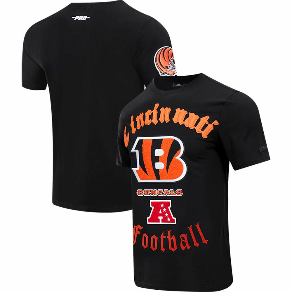 Cincinnati Bengals Pro Standard Old English T-Shirt Black