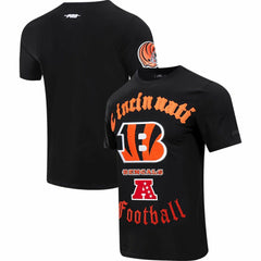 Cincinnati Bengals Pro Standard Old English T-Shirt Black