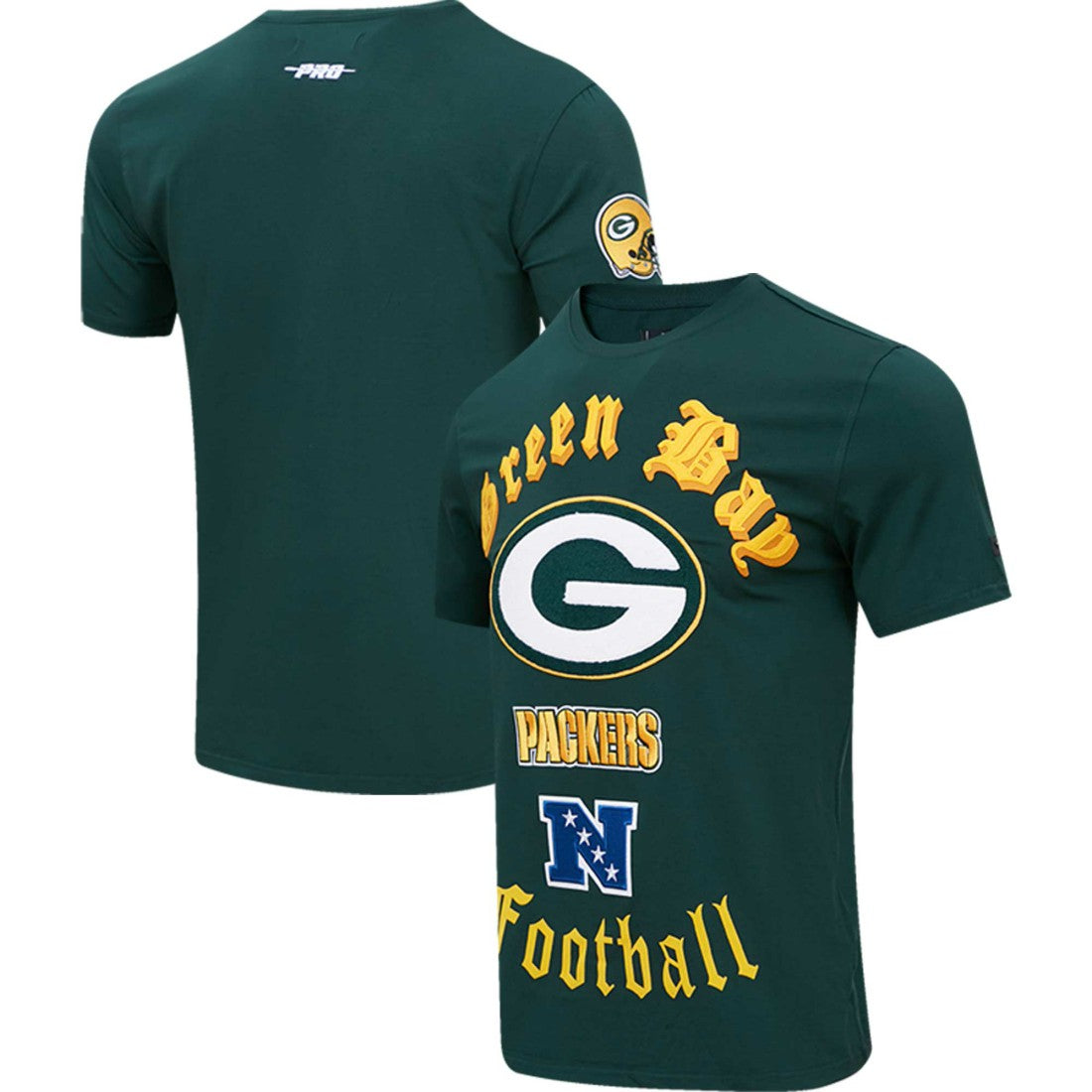 Green Bay Packers Pro Standard Old English T-Shirt Green