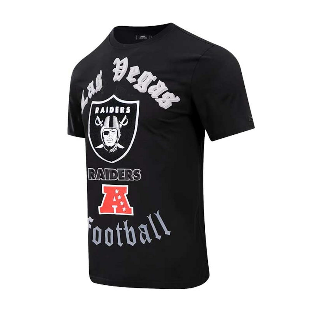 Las Vegas Raiders Pro Standard Old English T-Shirt Black